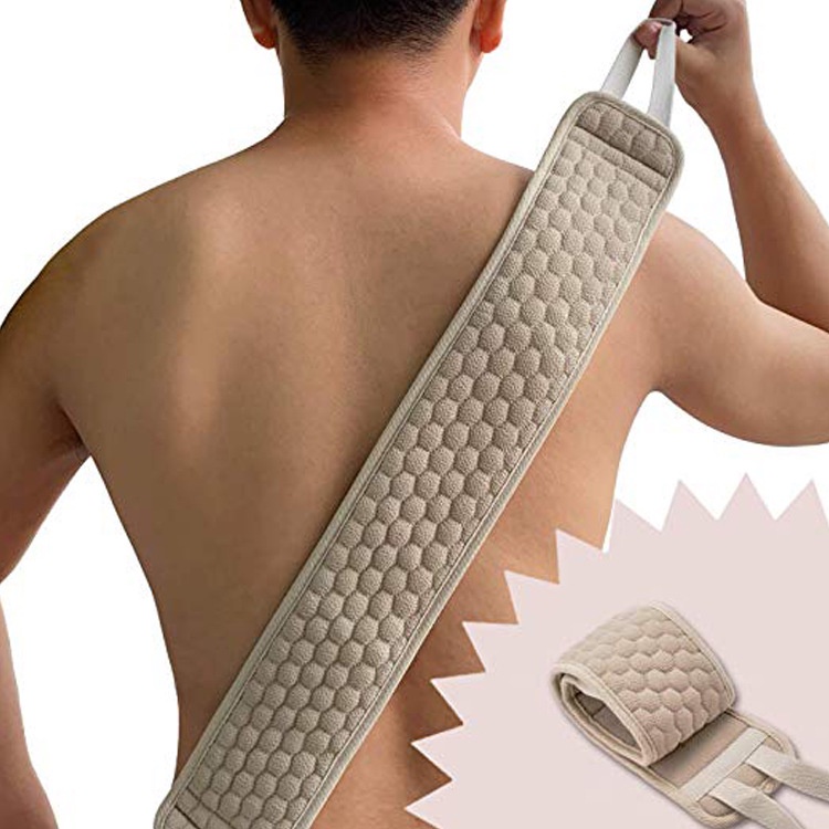 Dây tắm chà lưng Vải COTTON tẩy tế bào chết làm sạch sâu mọi ngóc ngách 82cm
