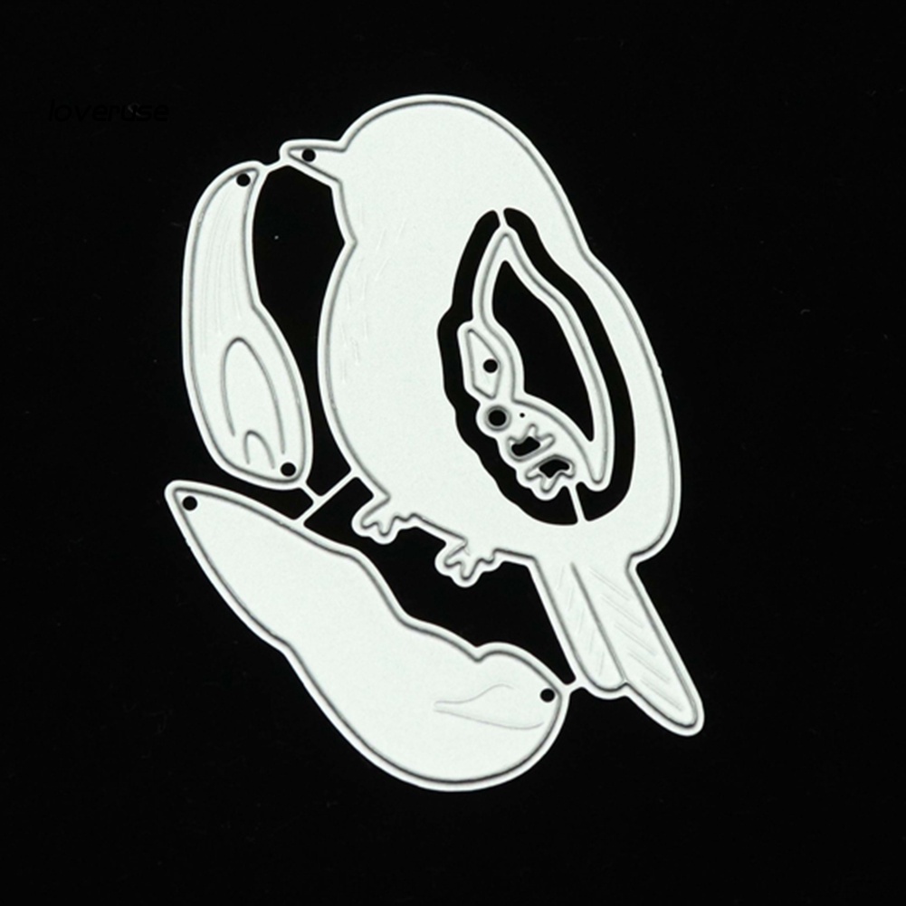 Khuôn Cắt Thẻ Trang Trí Khung Kim Loại Hình Chim