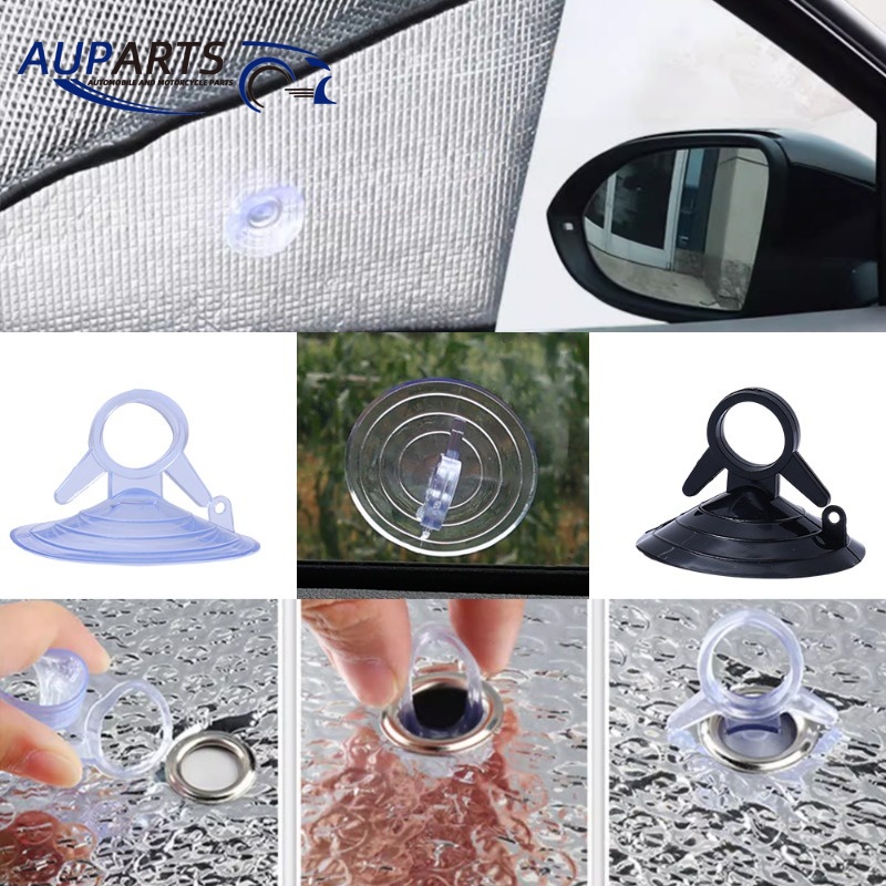 Set 10 Vòng Hít Tấm Che Nắng 45mm Có Giác Hút Chắc Bền Cho Ô Tô