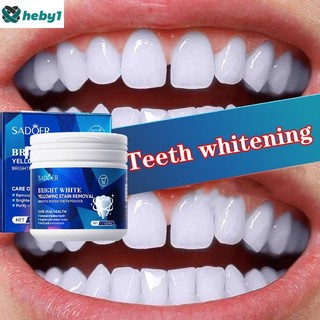 Sadoer bột làm trắng răng vệ sinh răng dán nha khoa kem đánh răng làm trắng răng thảo dược làm sạch răng heby1