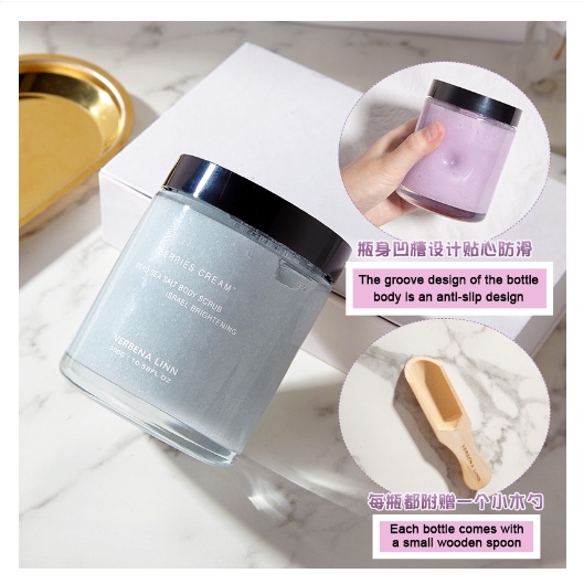 Muối Biển VERBENA LINN Tẩy Tế Bào Chết Toàn Thân 300g