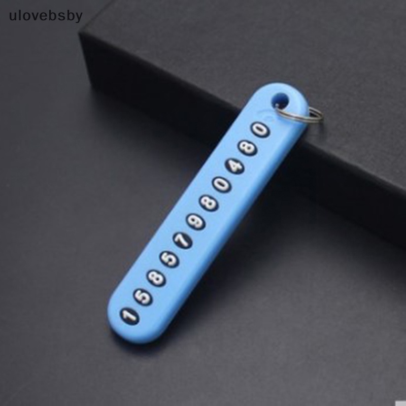 Ulovebsby Dây Móc Điện Thoại Gắn Bảng Số Xe Hơi Chống Thất Lạc