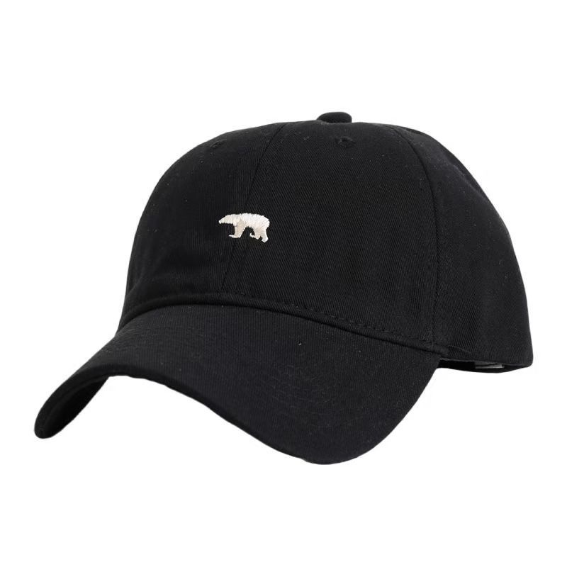 Mũ Lưỡi Trai Thêu Hình Chú Gấu Nhỏ Điều Chỉnh Được Thời Trang Mùa Hè Mới Cho Nam Và Nữ