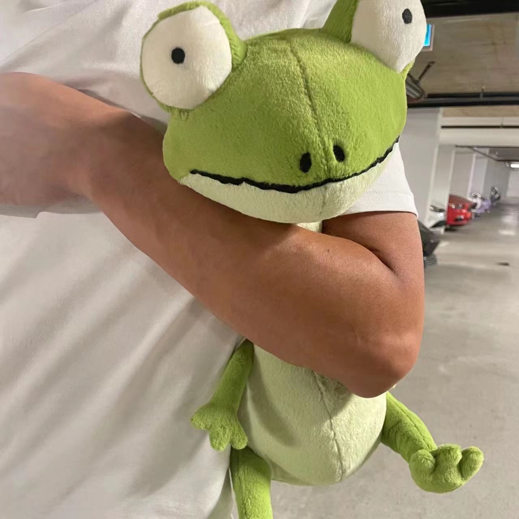 Jellycat  Cactus Chameleon Vui nhộn Sáng tạo Cactus Chameleon Quà tặng sinh nhật cho trẻ em Búp bê nhồi bông
