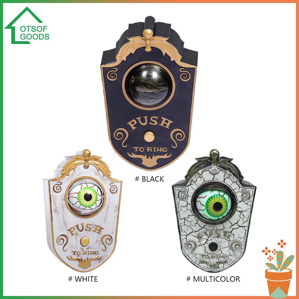 Chuông Cửa Hình Đôi Mắt Kinh Dị Trang Trí Halloween
