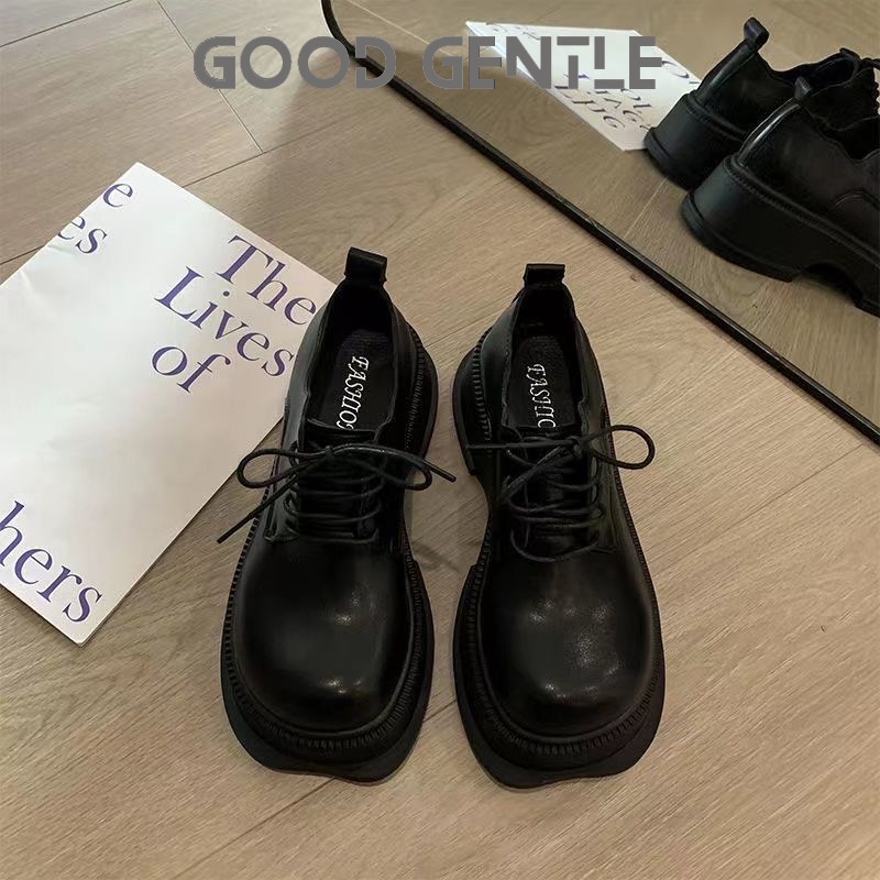 GG Giày búp bê giày nữ 2023 NEW Mùa hè Vintage England phong cách thiết lập Mary Jane đơn giày23073101