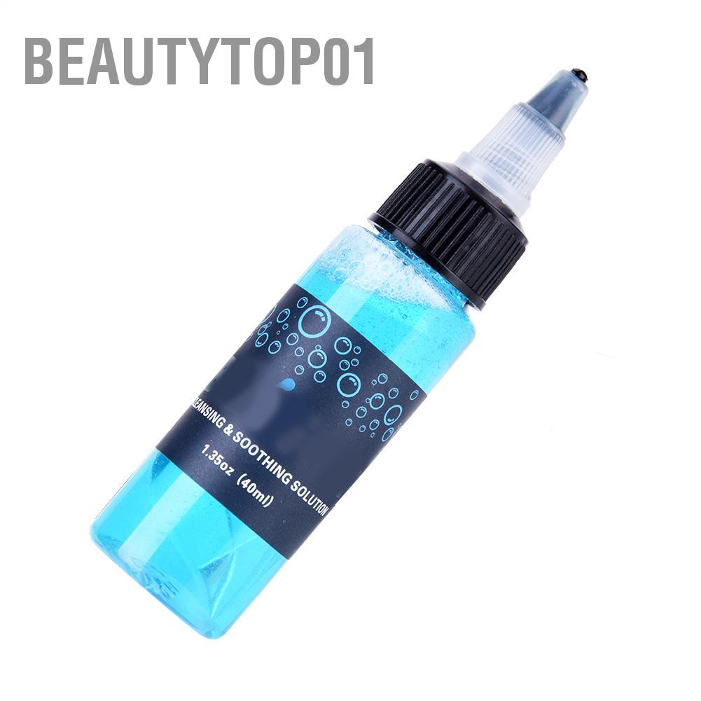 BeautyTop01 Blue Soap Dung dịch làm sạch hình xăm Làm dịu da Xóa Cung cấp