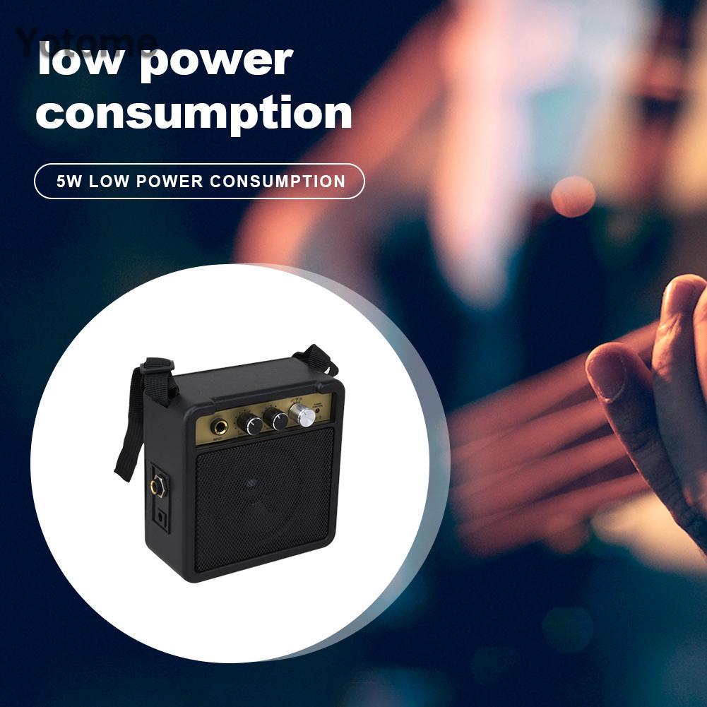 Bộ khuếch đại guitar lp-05.vn loa mini 5w tiêu thụ công suất thấp bộ khuếch đại guitar acoustic