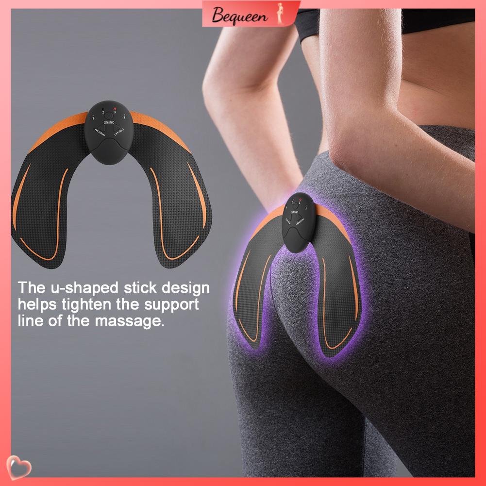 Bequeen Máy massage nâng mông EMS mát xa kích thích cơ hông