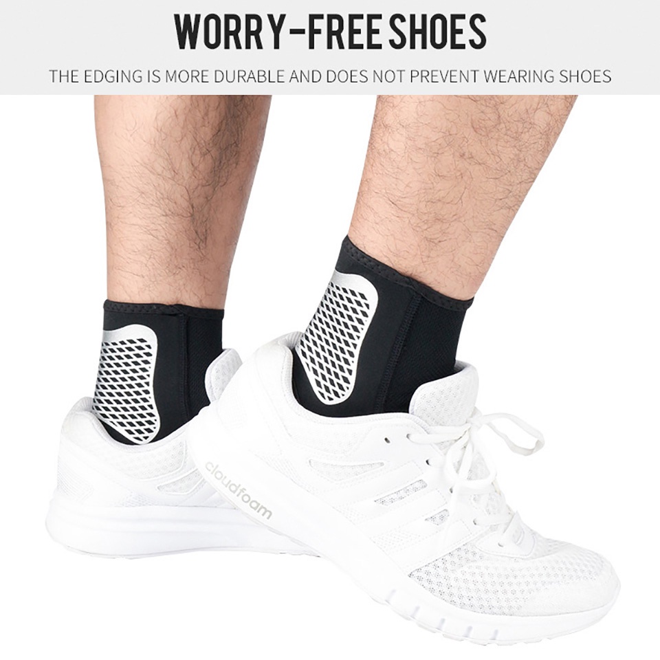 1 Tất Bảo Vệ Mắt Cá Chân Co Giãn Thoải Mái Tiện Dụng Khi Chơi Thể Thao