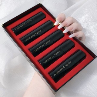 New velvet caramel matte finish lipstick pepper chocolate velvet matte lipstick