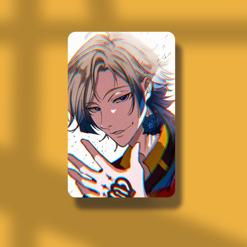 Thẻ Card Bo Góc Nhân Vật Anime Tiền Đạo Số 1 - Giấy Bìa Cứng - Có Màng Cán