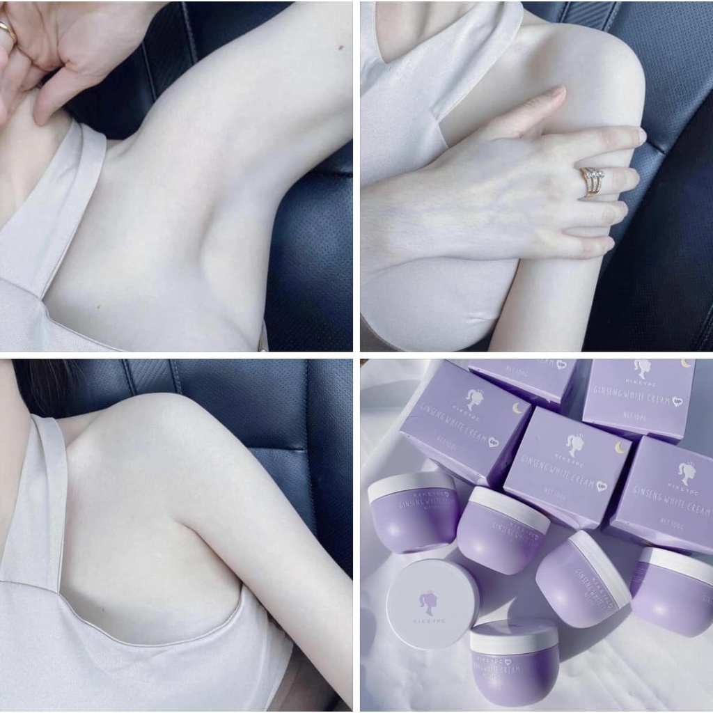 Kem nhân sâm dưỡng trắng da KIKEYPC Ginseng White Cream Thái Lan