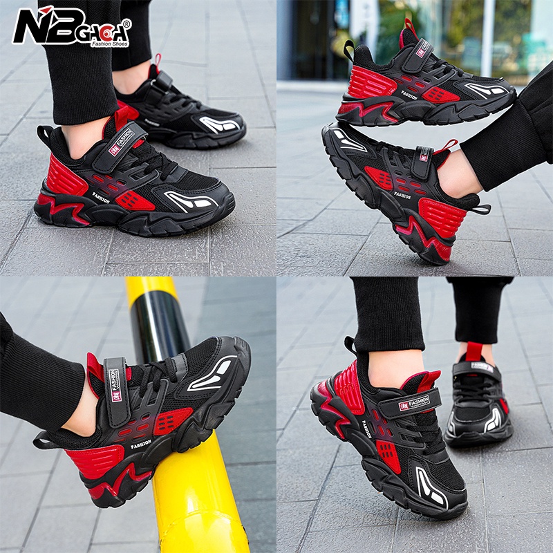 All seasons kids sneakers sport shoes for boys fashion running shoes da trẻ em lưới thoáng khí giày thường cô gái giày tennis