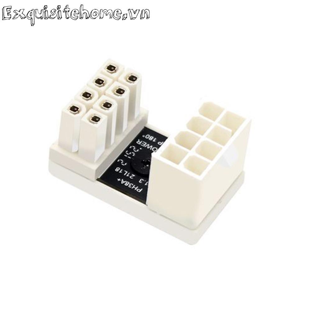 180 độ 8 pin adapter máy tính để bàn angled power adapter cho card đồ họa