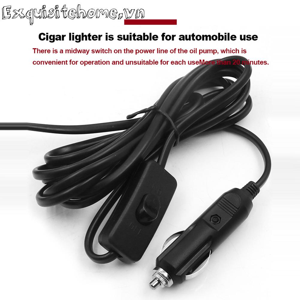 Máy bơm dầu nhiên liệu chìm 12v máy bơm dầu động cơ dầu hỏa công cụ ô tô