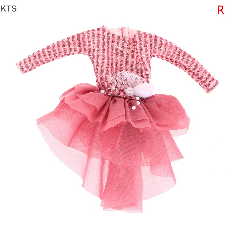 Kts quần áo búp bê cho 30 cm quần áo búp bê công chúa váy trailing váy dạ hội váy cưới nhà búp bê trang trí kt