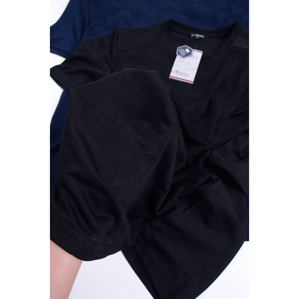 Áo thun thể thao Paragona dệt lỗ