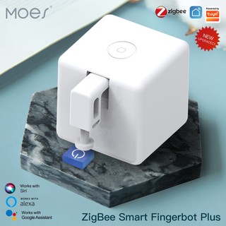 Moes tuya nút bấm fingerbot robot ngón tay zigbee mới ứng dụng cuộc sống thông minh công tắc tự động điều khiển bằng giọng nói alexa google home