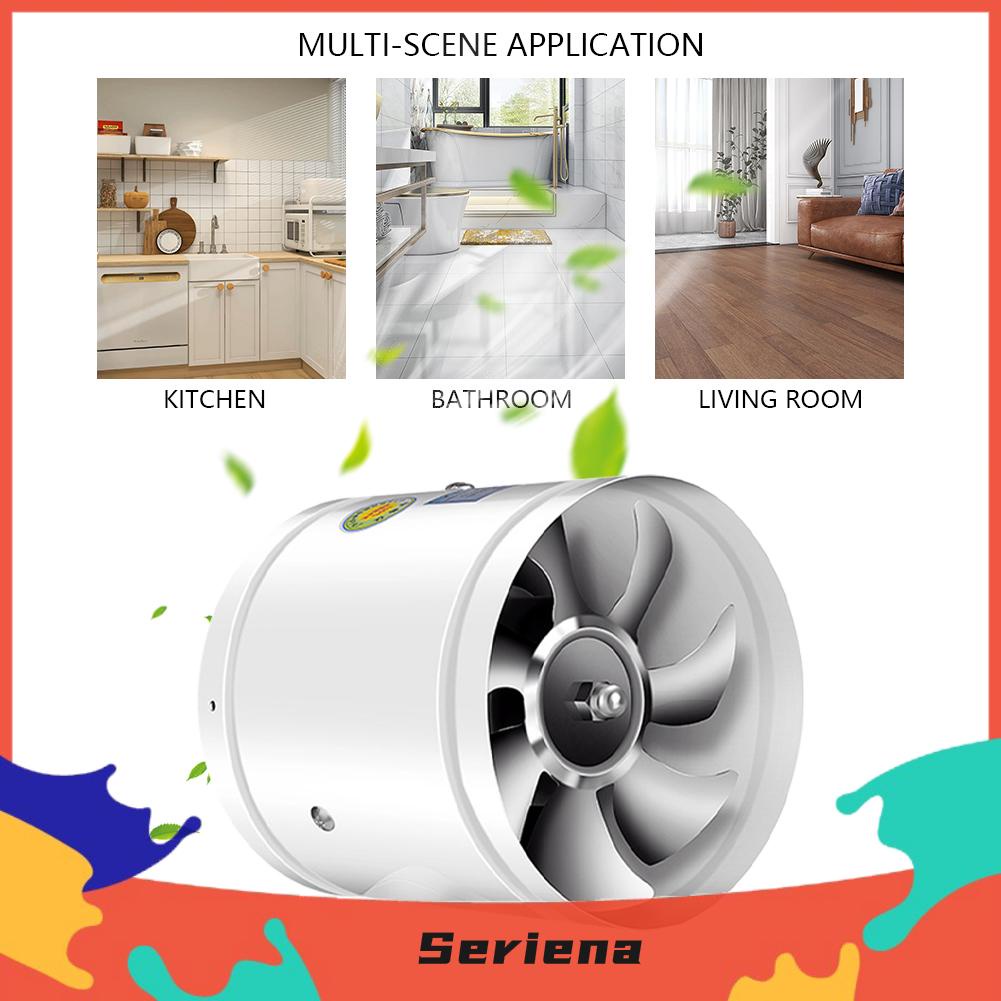 Se-01.vn máy thông gió 4/6/7/8 inch quạt hút khí 220v cho nhà kho phòng tắm gia đình