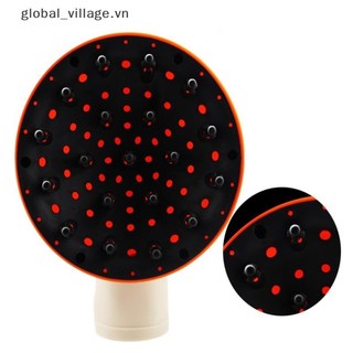 [global_village] Universal hair diffuser profession blow dryer head diffuser tóc xoăn gợn sóng [vn]