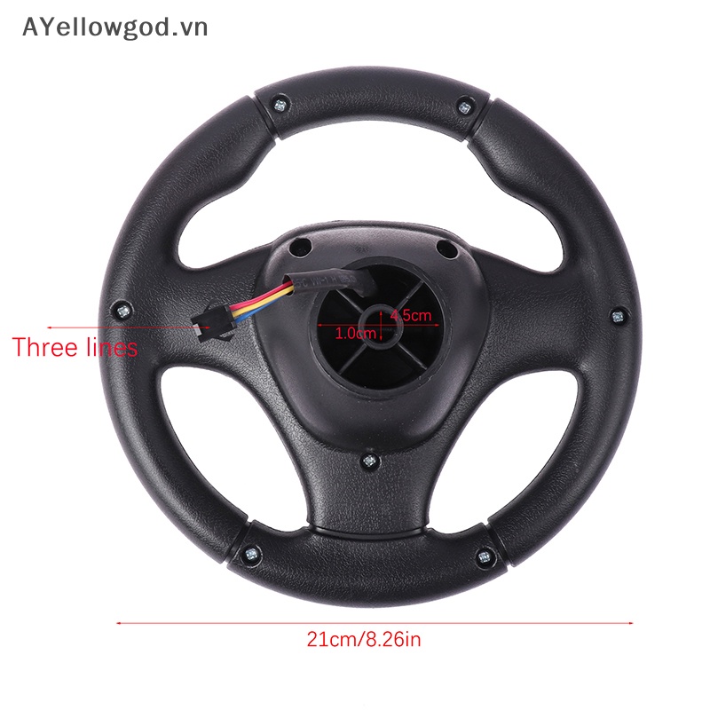 Phụ kiện ô tô ayellowgod 4wd off-road bộ phận thay thế bộ điều khiển lái xe xe đẩy đồ chơi vô lăng ô tô điện ô tô trẻ em vn