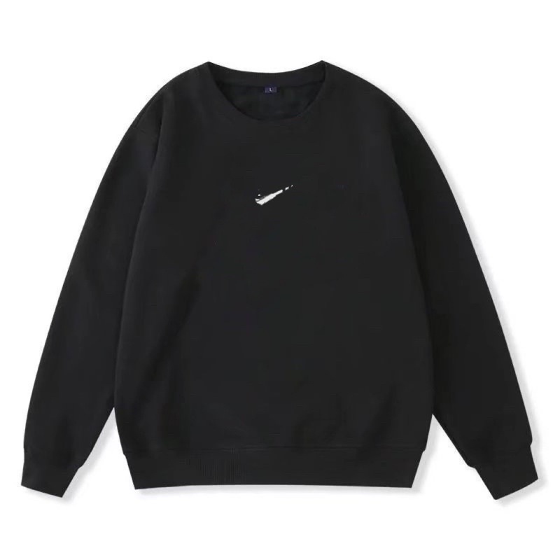 Áo Sweater Nỉ Nam Nữ Unisex Trắng Đen Form Rộng Dấu Tích JULYBAGS