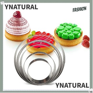 Khuôn làm bánh tartlet hình tròn bằng thép không gỉ diy