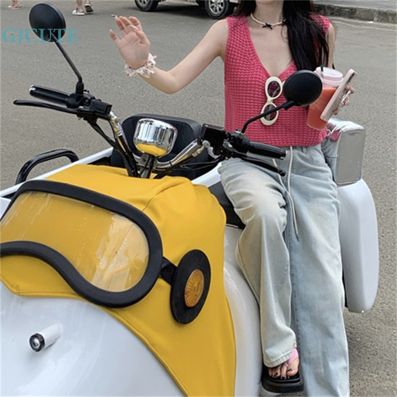 Áo Dệt Kim Sát Nách Cổ Tròn Màu Trơn Thời Trang Mùa Hè Cho Nữ