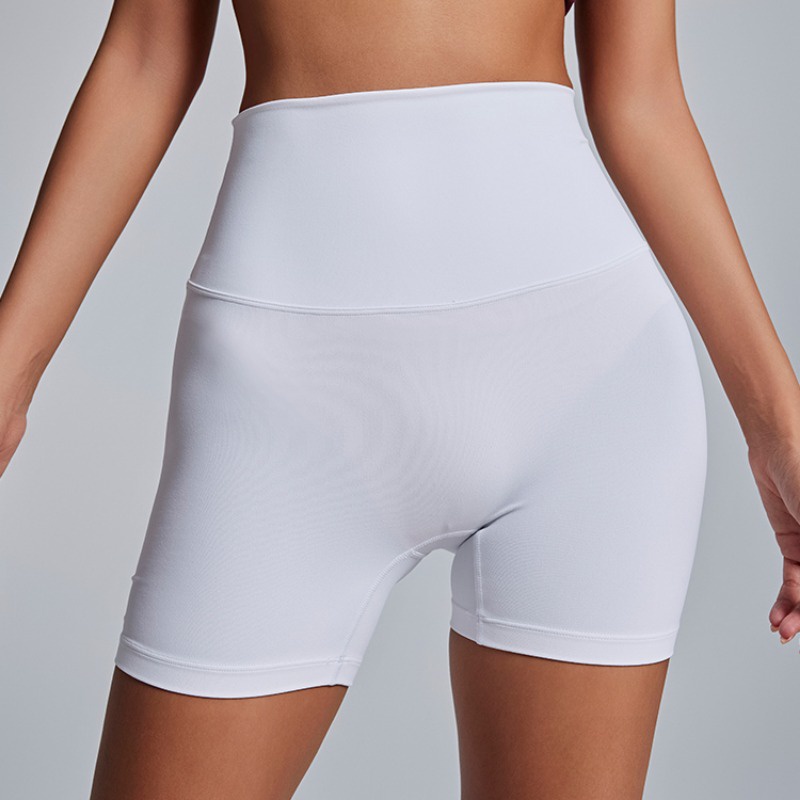 Quần short thể thao thắt lưng thể thao thắt lưng cao nâng hông nhanh-khô tập thể dục quần tập yoga thoáng khí