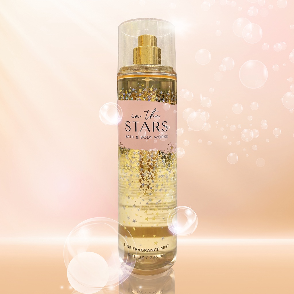Body Mist Bath & Body Works In The Stars xịt thơm toàn thân HD Body Mist sang trọng 236ML
