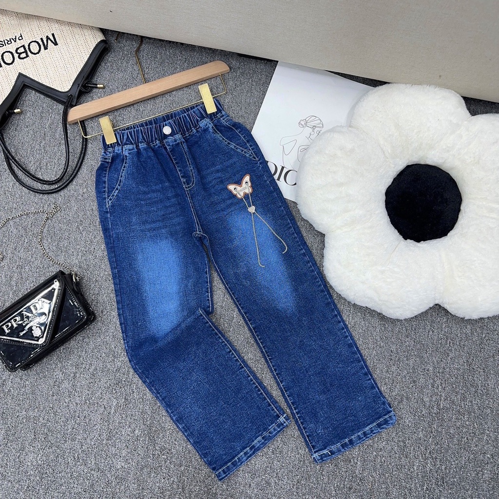 SIZE 20-35: QUẦN JEAN DÀI BÉ GÁI SIÊU ĐẸP - QJDBG