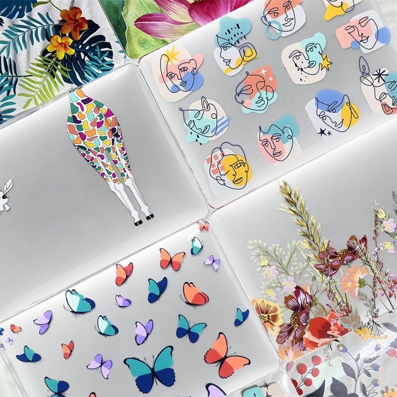 Bao Da Máy Tính Bảng Họa Tiết Hoa Cho macbook air 15 pro 13 inch 14 inch 15 16 inch 2023 2022 m2 2021 m1 2020 Ốp