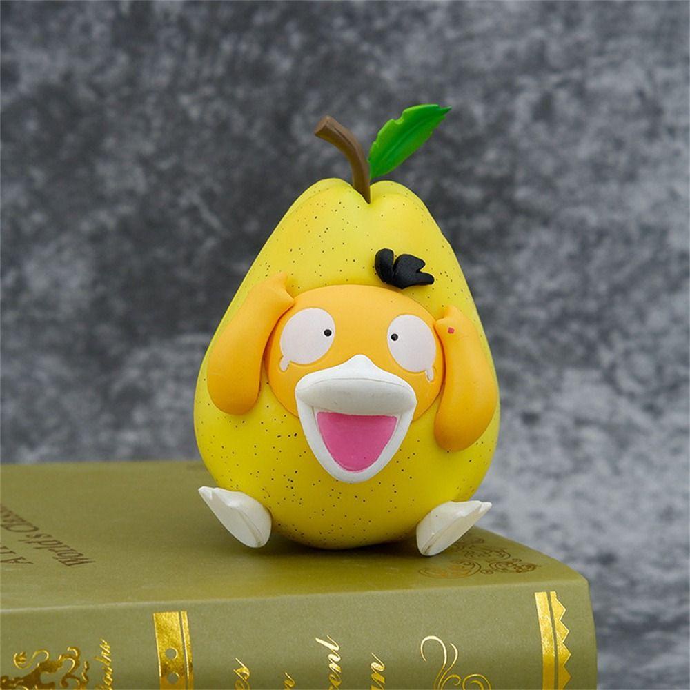 Đồ chơi mô hình MMULCK anime Psyduck quả lê bằng PVC 9cm dễ thương vui nhộn cho người hâm mộ sưu tập