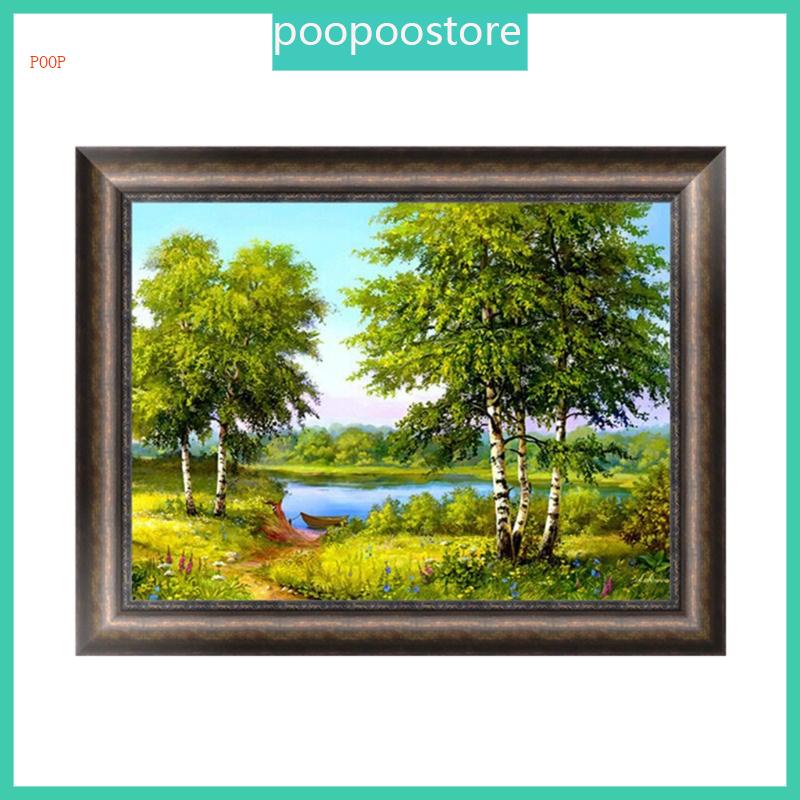 Poop diy phong cảnh tranh thêu kim cương 5d cho rhinestone cho trang chủ thêu chữ thập