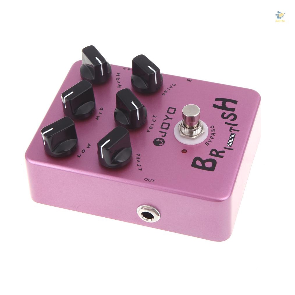 3elife joyo jf-16 british sound amp sim bàn đạp hiệu ứng guitar