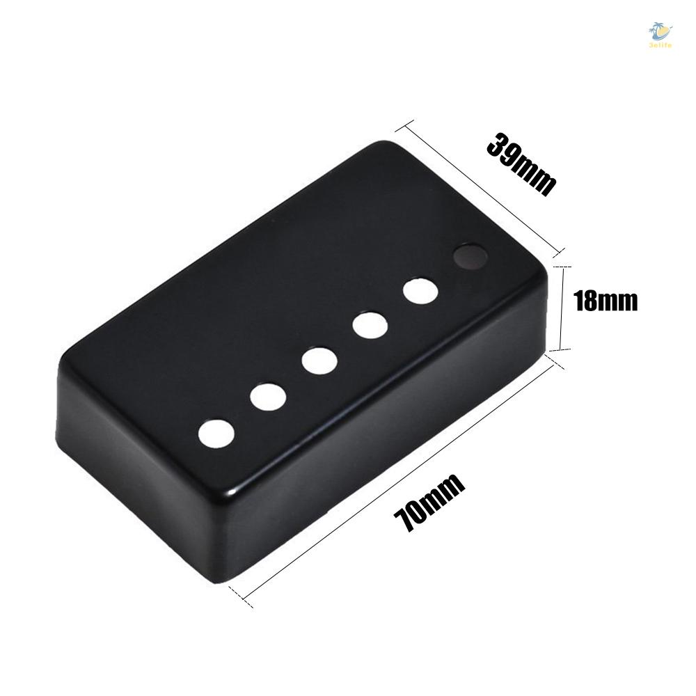 3elife 2 cái humbucker guitar pickup cover 50mm + 52mm cực khoảng cách kim loại lp guitar cổ pickup bìa cho guitar điện