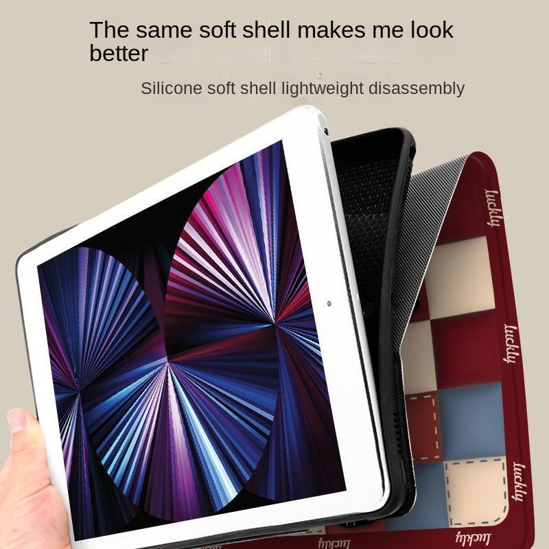 Bao Da Máy Tính Bảng Trong Suốt In Hình Chó Hoạt Hình Cho ipad 2021 Pro 11 air 1 2 9.7 air 310.5 9.7in ipad 2017 2018 9.7 Gen 10 2022