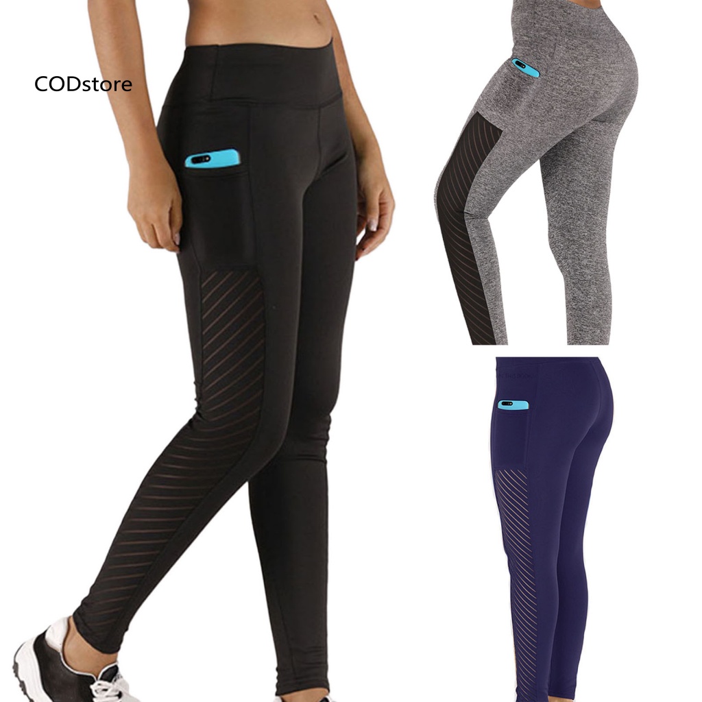 Kdc Quần Legging Tập yoga Lưng Cao Có Túi Thời Trang Cho Nữ