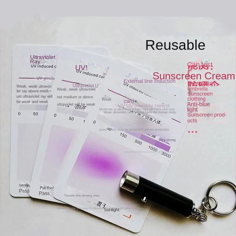 Thẻ chống nắng uv thẻ nhựa siêu thẻ cực tím