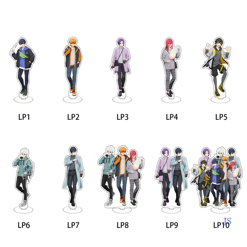 Giá Đỡ Acrylic Hình Nhân Vật Isagi Bachira Chigiri Dùng Hóa Trang