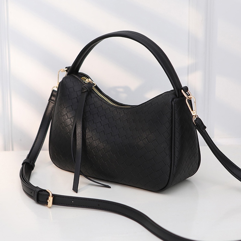 Túi Đeo Chéo Nhỏ Đan Lưới Phong Cách Hàn Quốc Hợp Thời Trang Cho Nữ