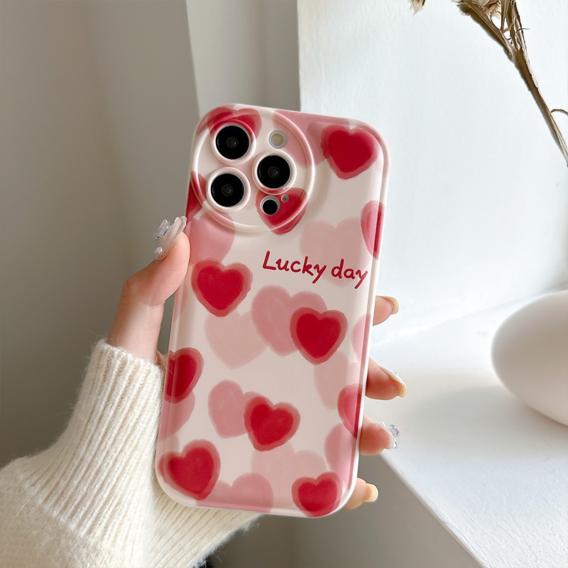 Ốp Điện Thoại Cho Vivo X90 X90Pro X80Pro X70 X70Pro X60 X60PRO X50 X30 X27 S15 X50PRO S15PRO S15E S12 S12PRO S10 S9 S9E S7 S7E Y77 Y76S Y70S Y53S 312021 512020 Ốp Điện Thoại Tpu Dẻo In Hình Trái Tim Cho Iphone 52s Y17 15 12 1