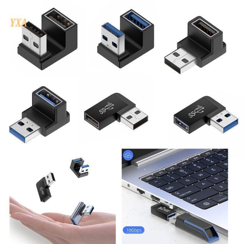 Đầu Nối Nâng Lên Xuống 90 Độ Cổng USB 3.0 Cho Laptop PC