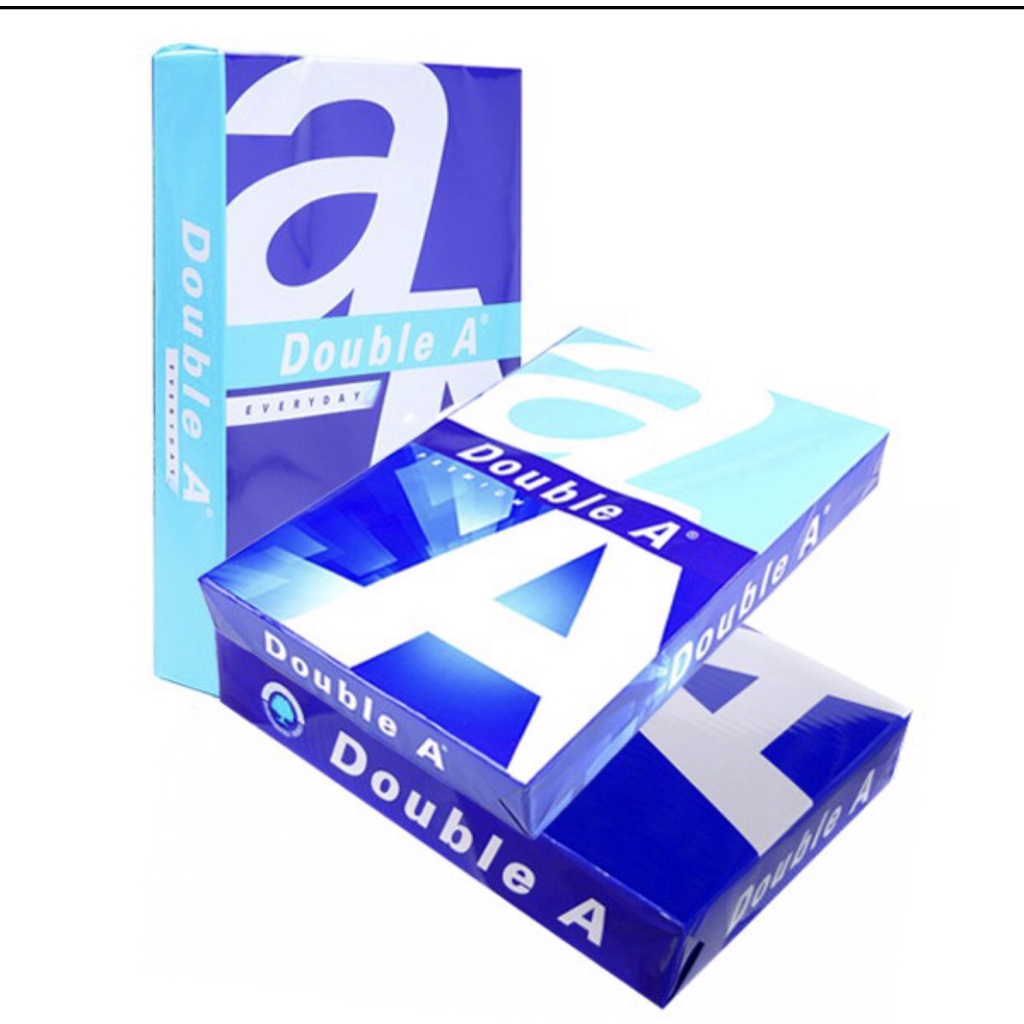 Giấy A4 Double A 80gsm với độ dày cao, bề mặt giấy đẹp rất phù hợp để in photo các giáy tờ quan trọng