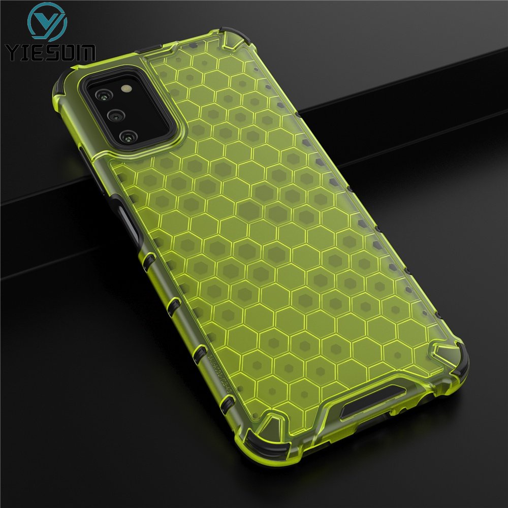 Ốp Điện Thoại Armor PC TPU Silicone Trong Suốt Sang Trọng Cho Samsung Galaxy A04 A04E A03S A03 A02S A02 A01 Core