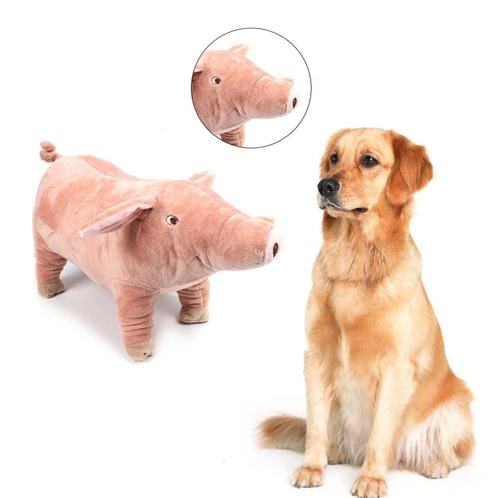 Nickolas Đồ Chơi Gặm Hình Heo Nhồi Bông Chống Cắn Tương Tác Với Thú Cưng Cỡ Nhỏ / Vừa / Nhỏ /