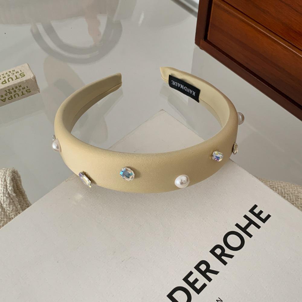 Băng Đô Cài Tóc Màu Trơn Thời Trang Dành Cho Nữ