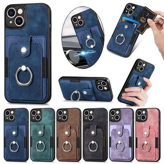 Ốp Ví Lật Cho OPPO Reno 14 13 13F 8T 8Z 7Z 4G 5G Sợi Da Đựng Thẻ Túi Chống Vỡ Vỏ Điện Thoại Thời Trang
