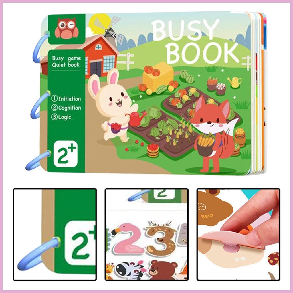 Sách Tập Đi 15 Trang Giáo Dục Theo Phương Pháp Montessori Cho Bé